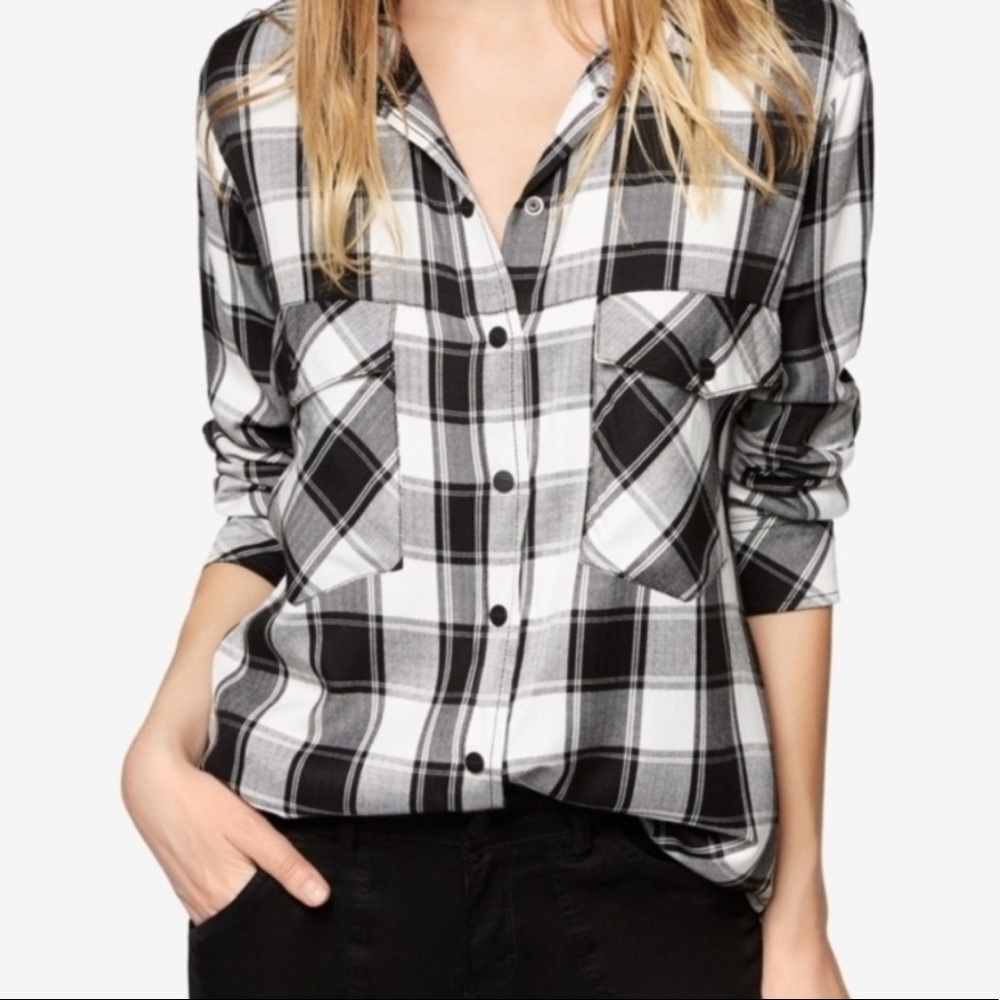 Sanctuary Black Boyfriend Shirt